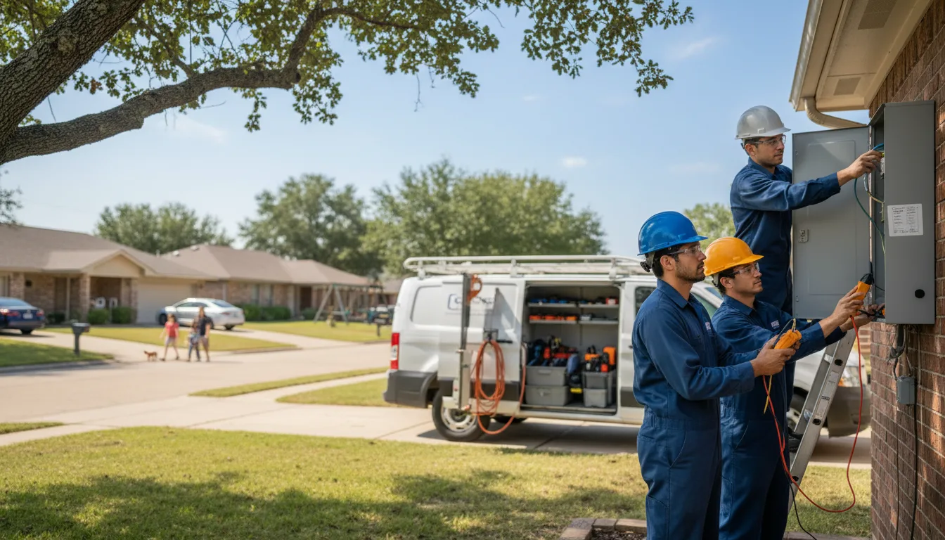 Certified electrician providing emergency electrical services in Hueysville, KY